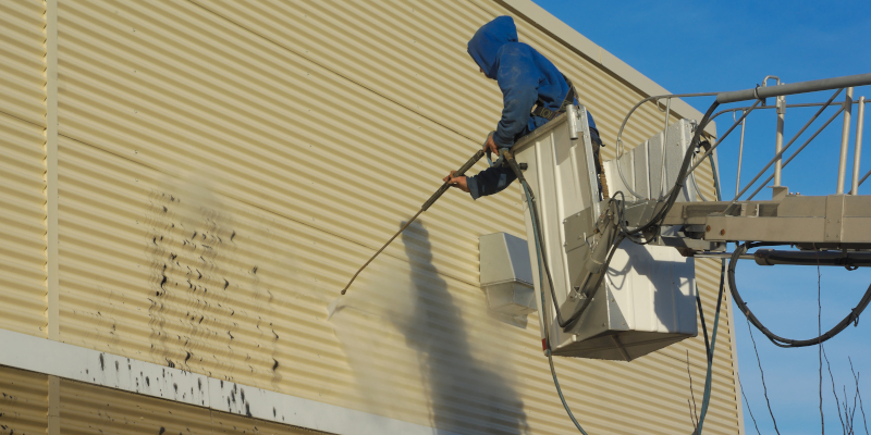 Exterior Commercial Washing in Houston, Texas